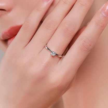 ANILLO SOLITARIO DELGADO